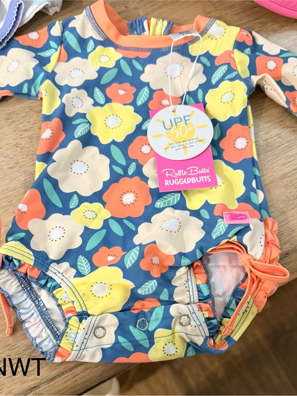 Rufflebutts Swim NWT 3/6M